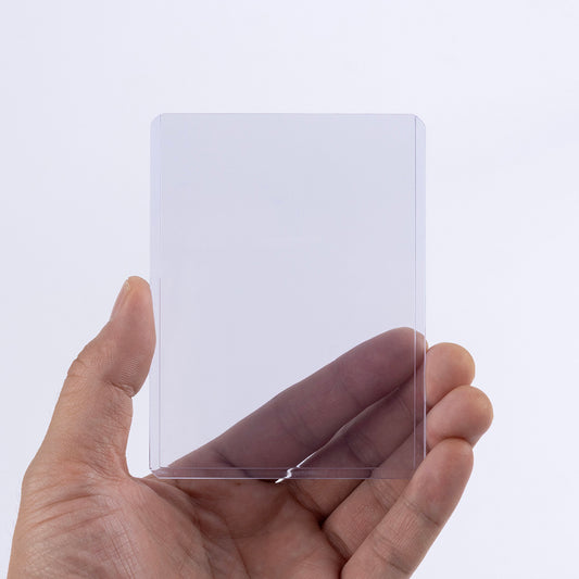 Toploader Saifu  Standard 3" x 4" con Custodia – Ultra Trasparente Diamond Edition